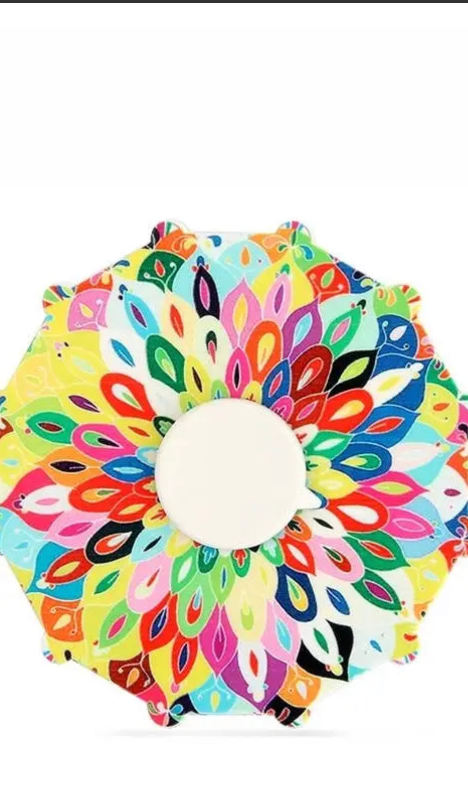 Colours of a Peacock fidget spinner