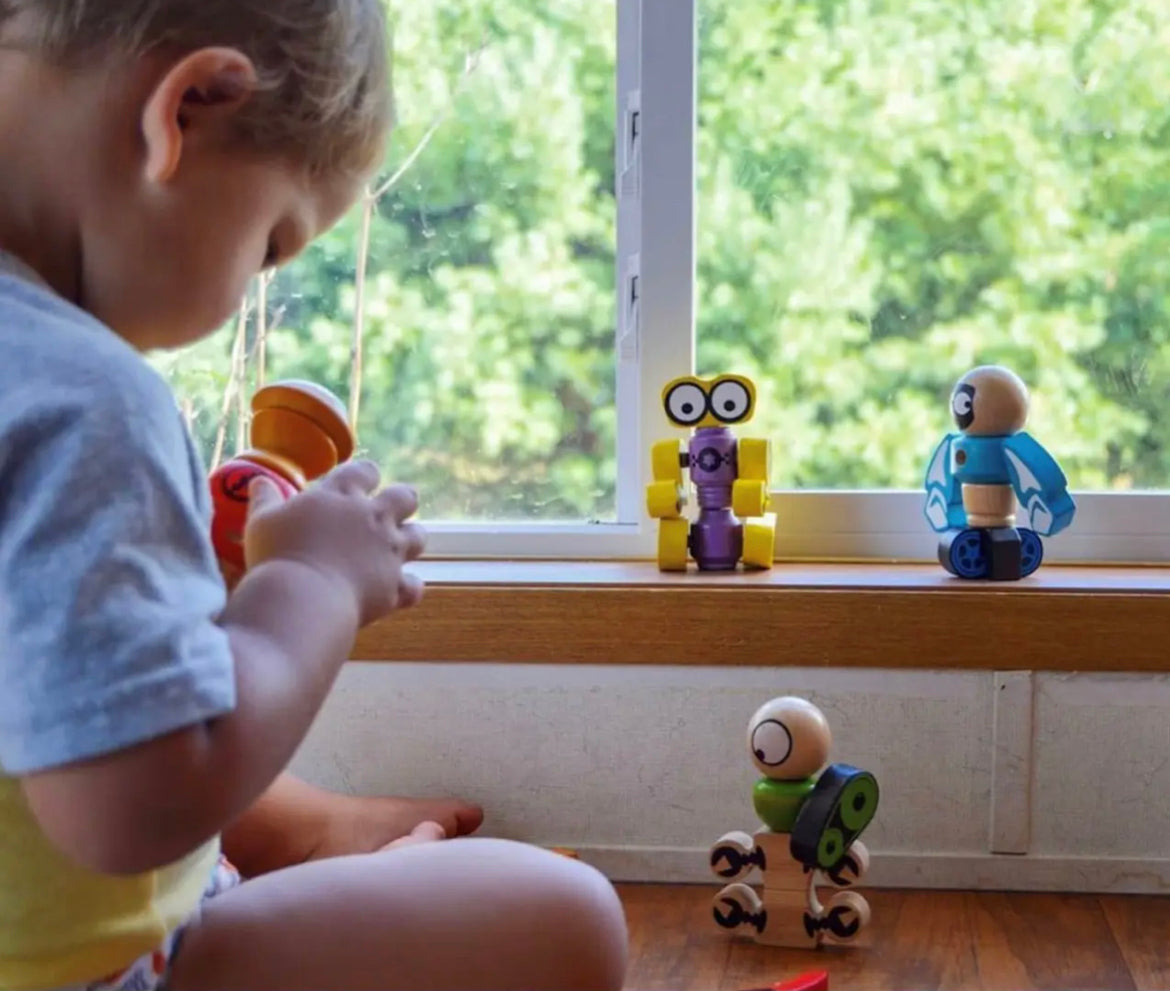 BeginAgain Tinker Totter Robots