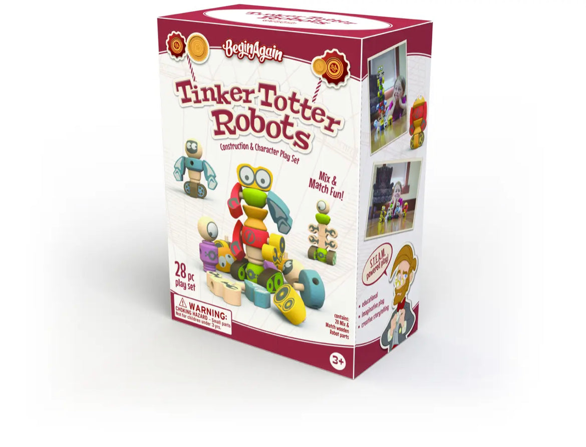 BeginAgain Tinker Totter Robots