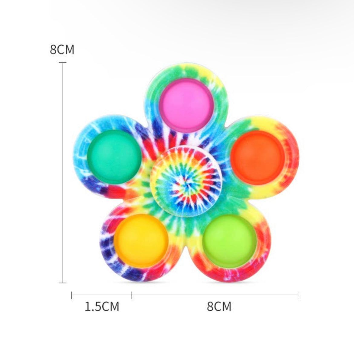 Multicolour Pop Fidget Spinner