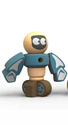 BeginAgain Tinker Totter Robots