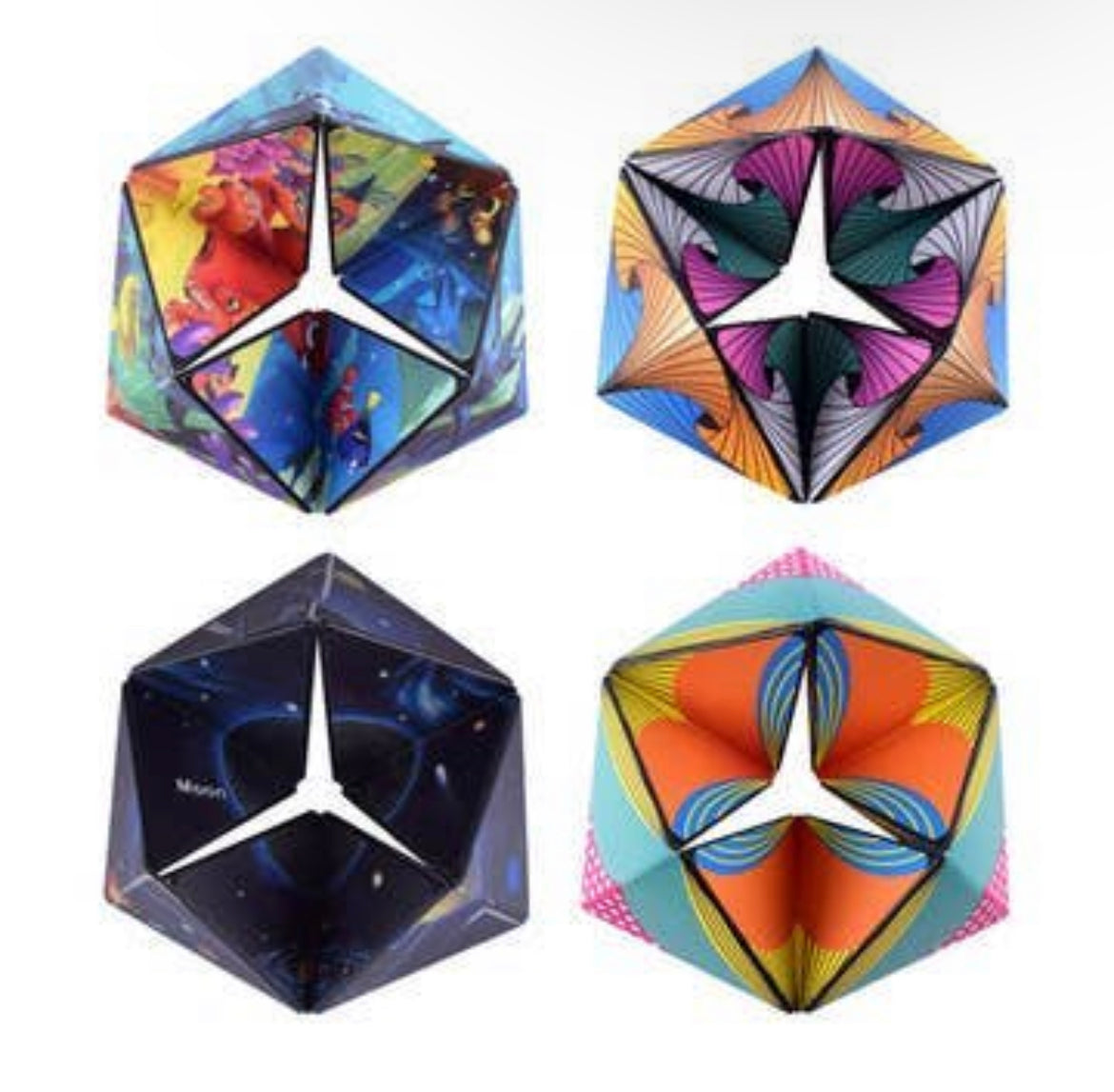 Happy Kaleidocycle Fidget toy