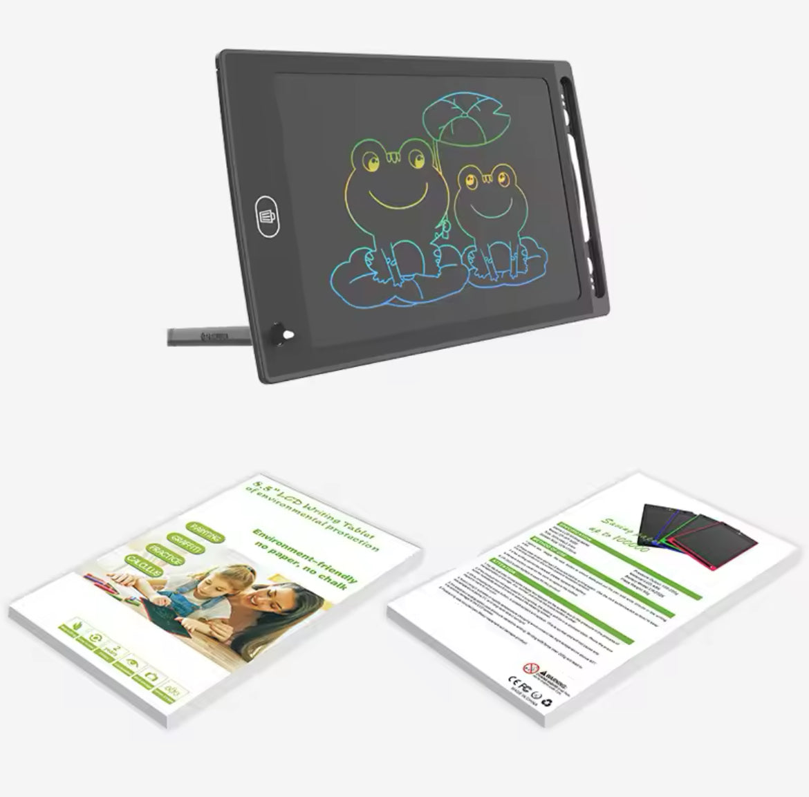6.5 inch LCD Writing Tablet Drawing Board Montessori Educational Drawing Toys For Kids Students Magic Blackboard Toy Gift