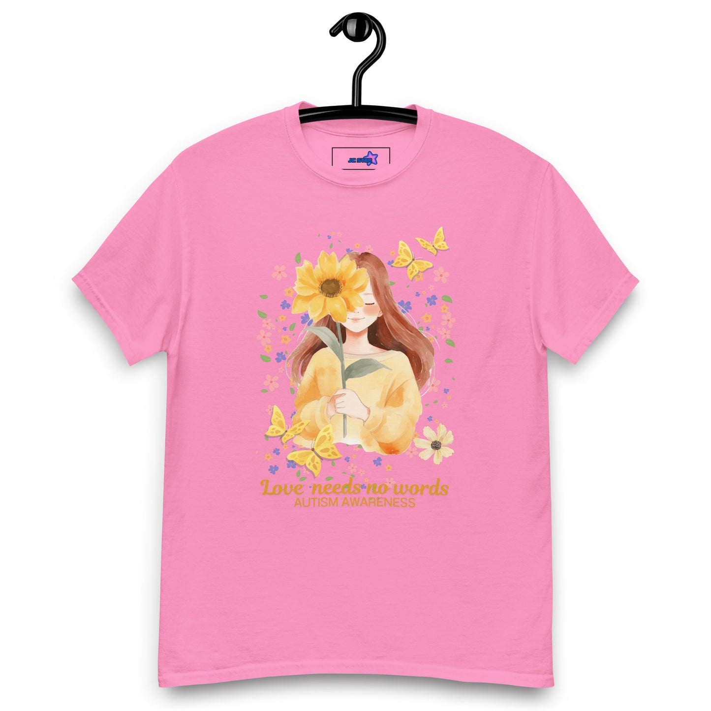 Unisex classic tee Love Needs No Words 2