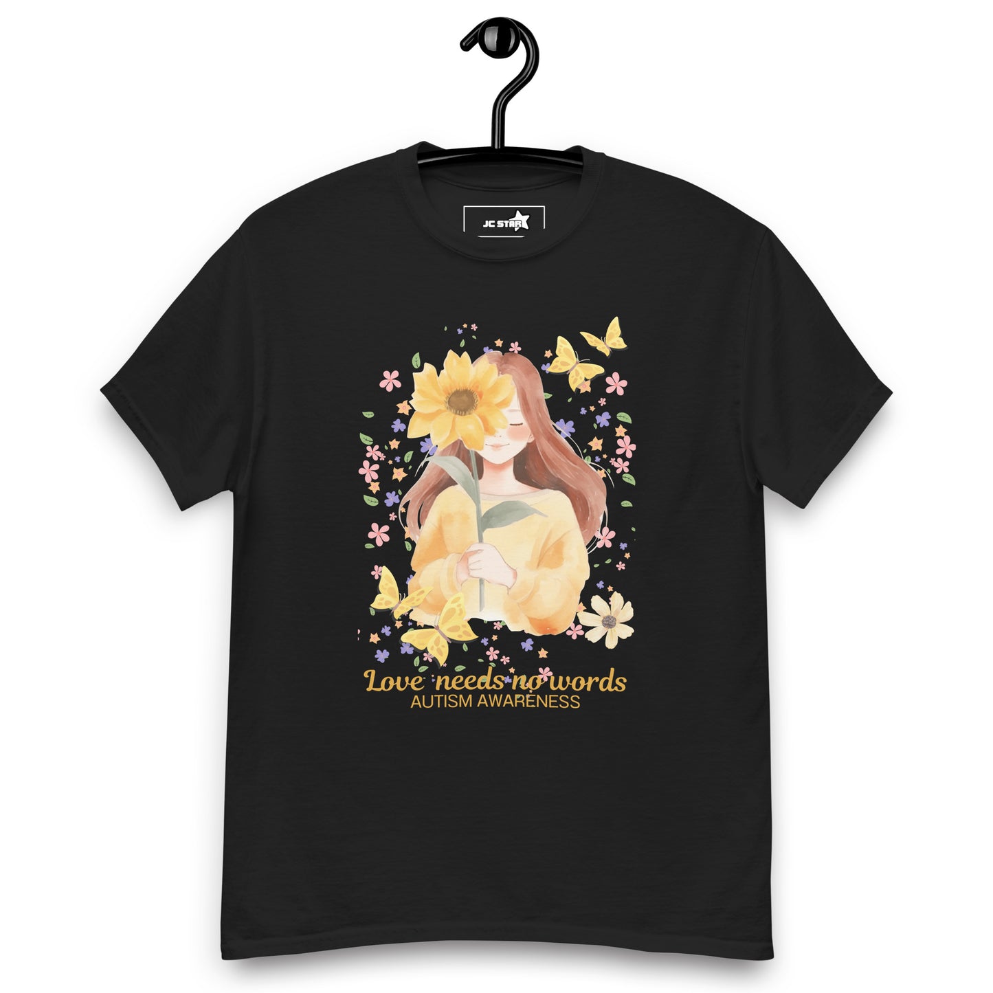 Unisex classic tee Love Needs No Words 2