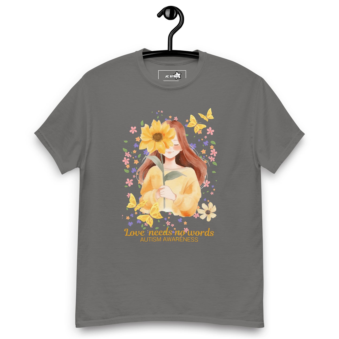 Unisex classic tee Love Needs No Words 2