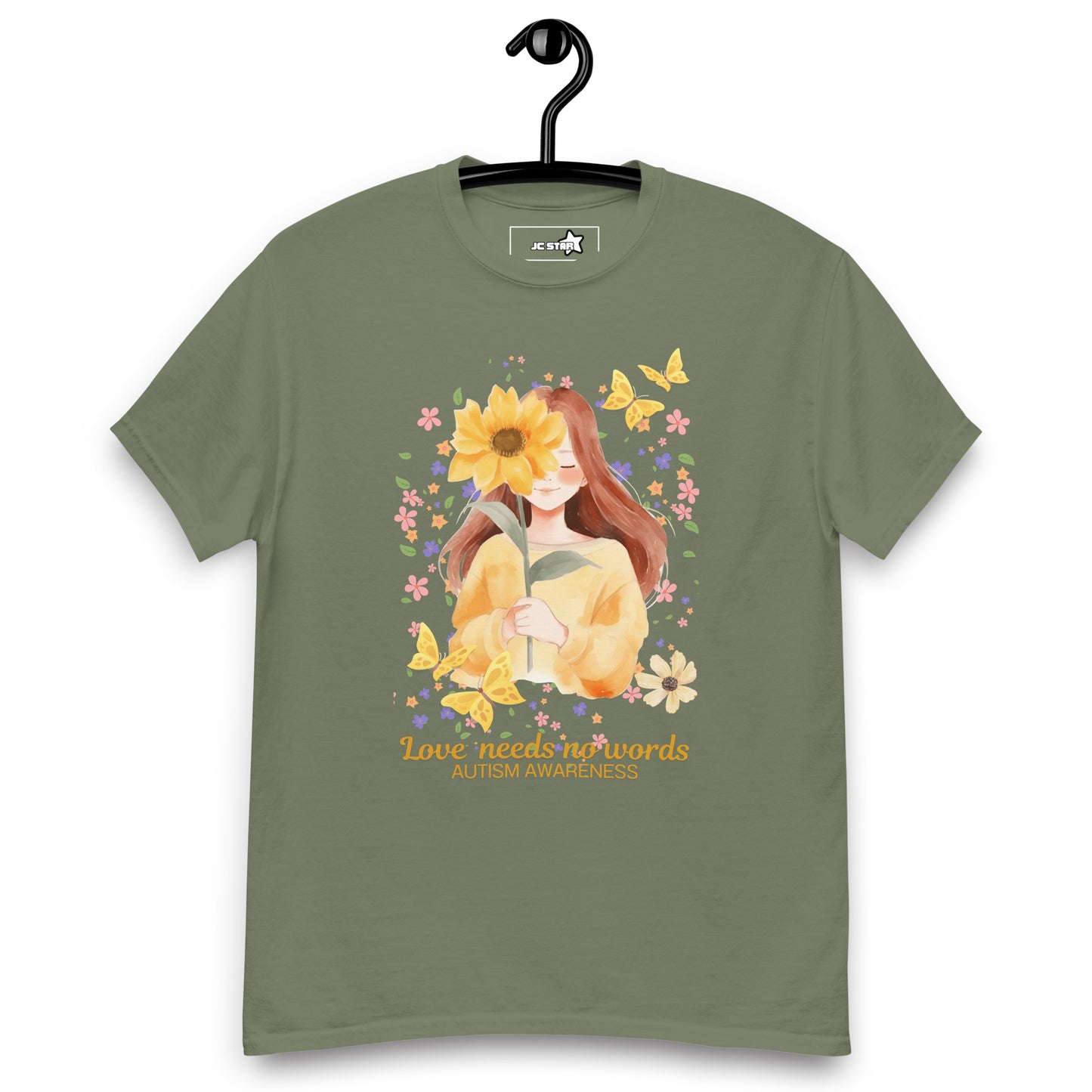 Unisex classic tee Love Needs No Words 2