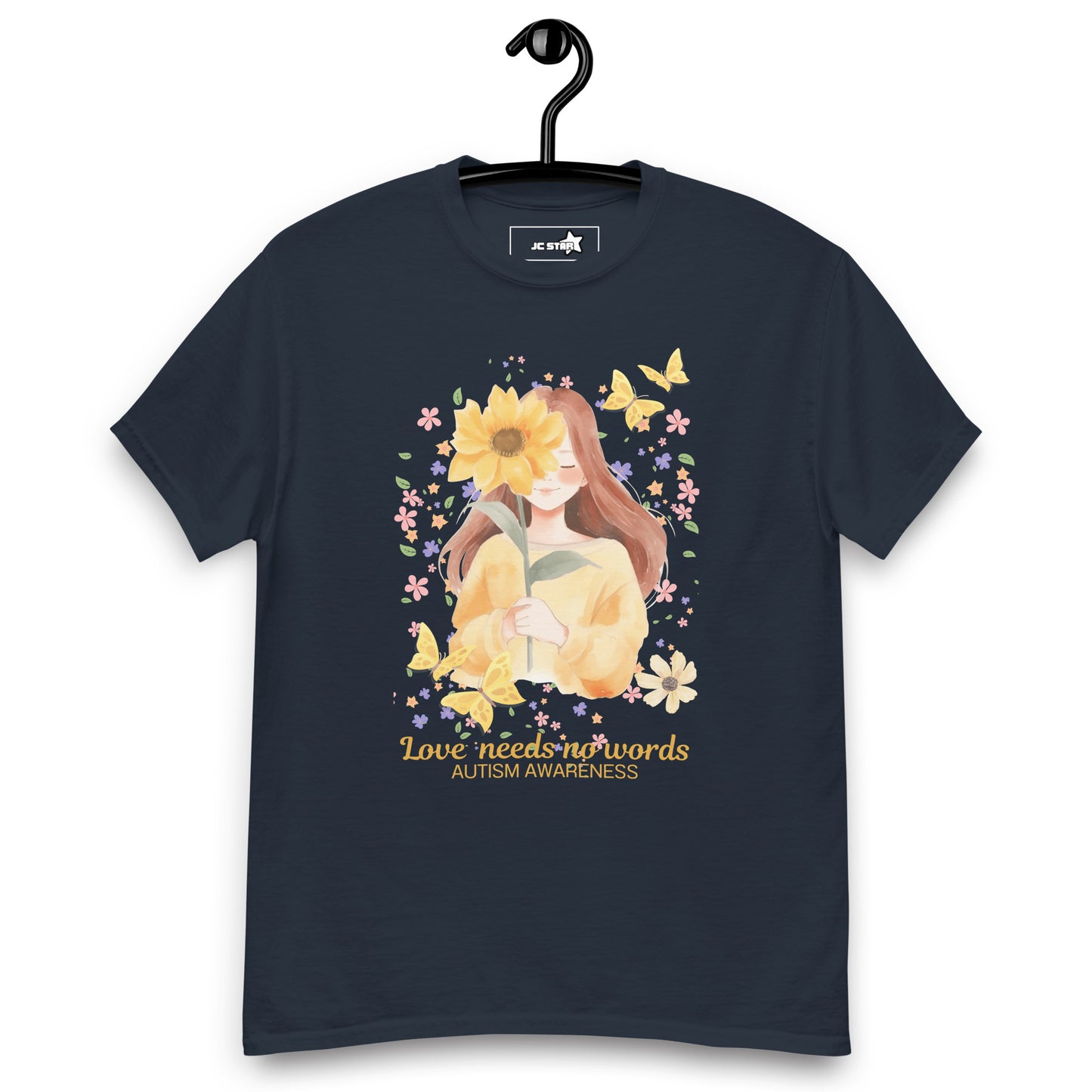 Unisex classic tee Love Needs No Words 2