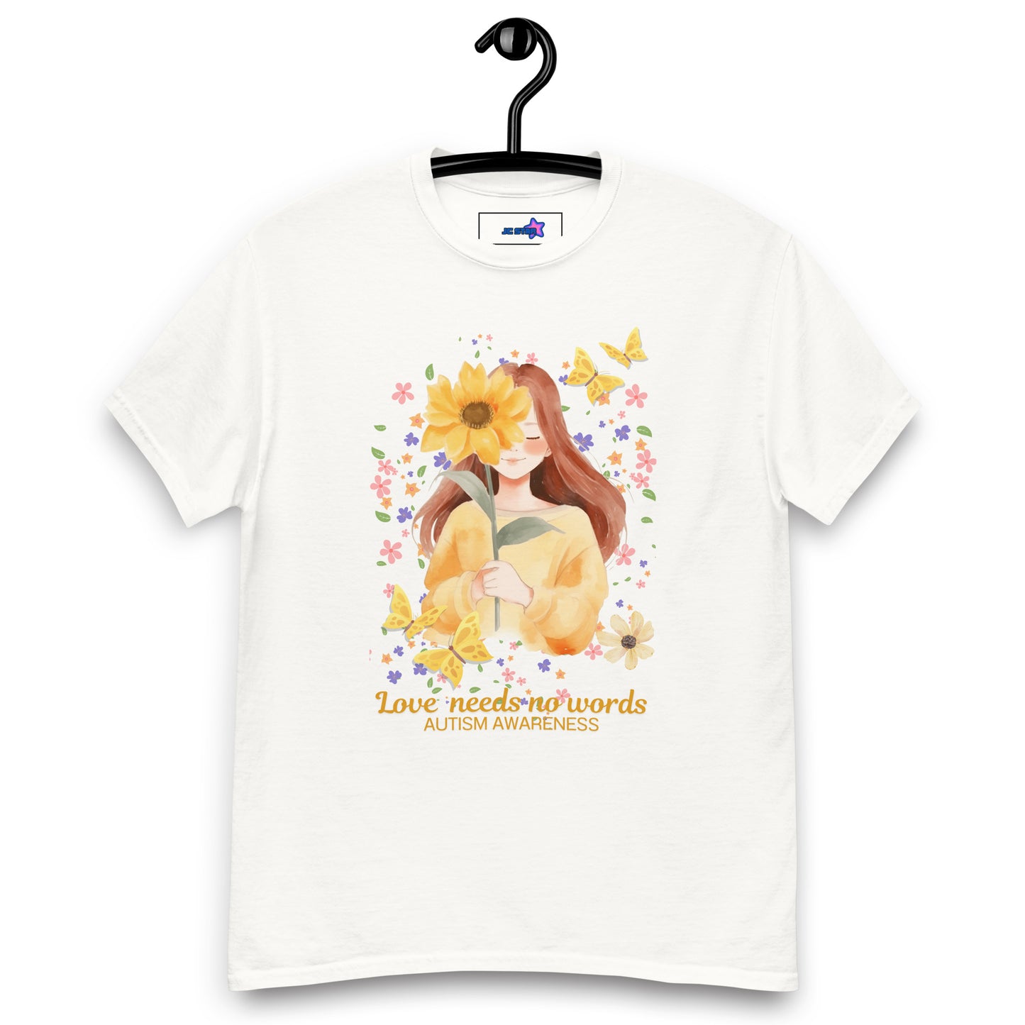 Unisex classic tee Love Needs No Words 2