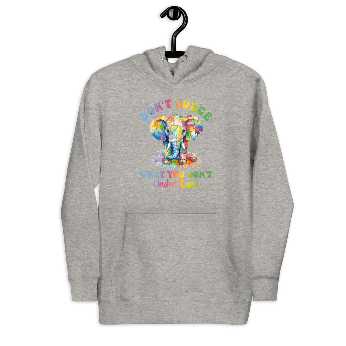 Unisex Hoodie Don't Judge Elephant