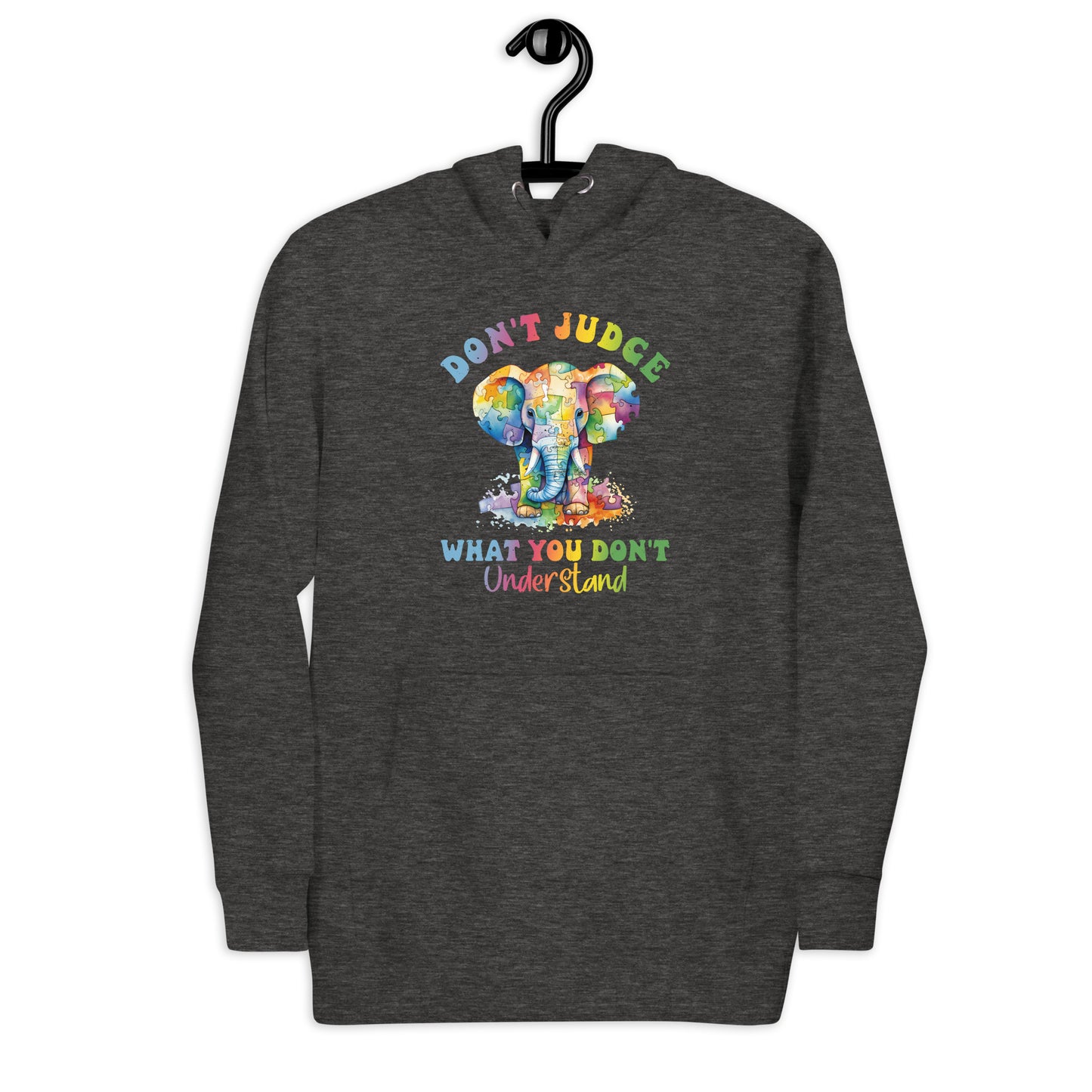 Unisex Hoodie Don't Judge Elephant