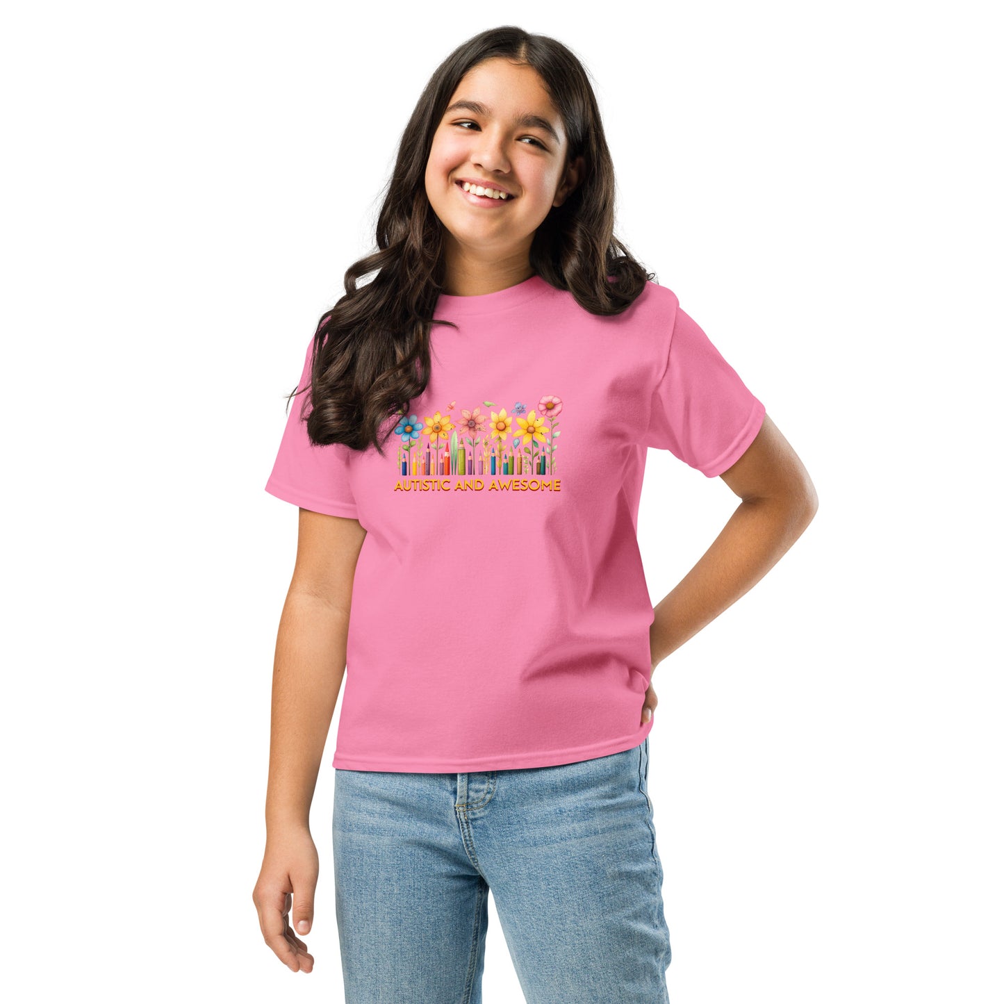 Youth classic tee - Autistic & Awesome