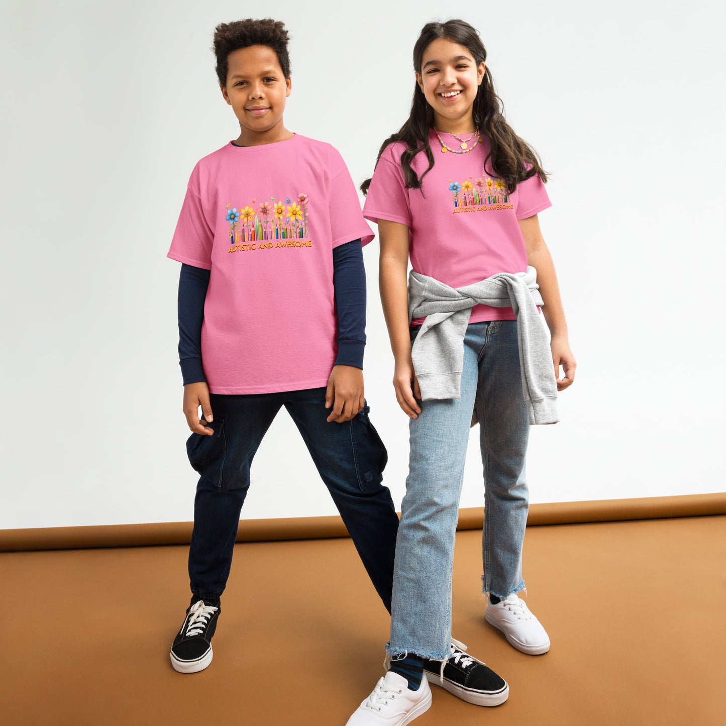 Youth classic tee - Autistic & Awesome