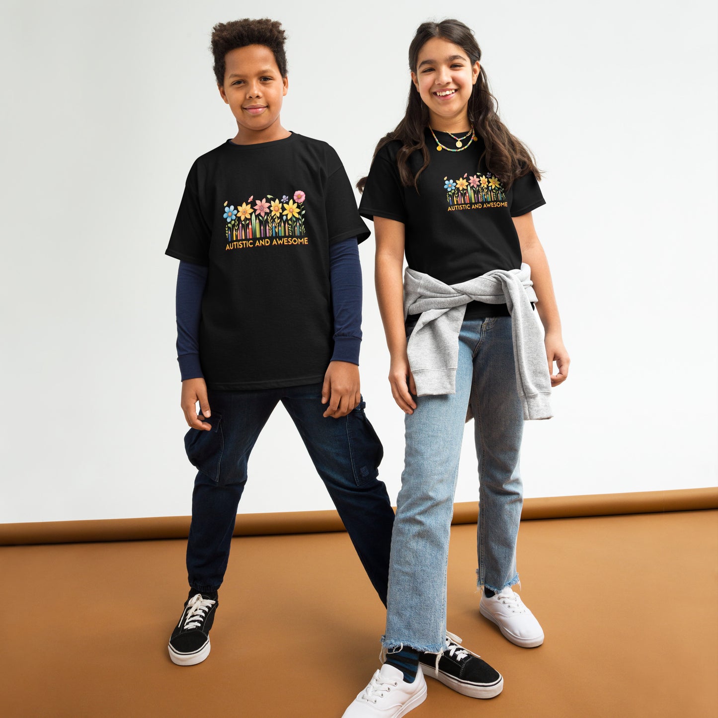 Youth classic tee - Autistic & Awesome