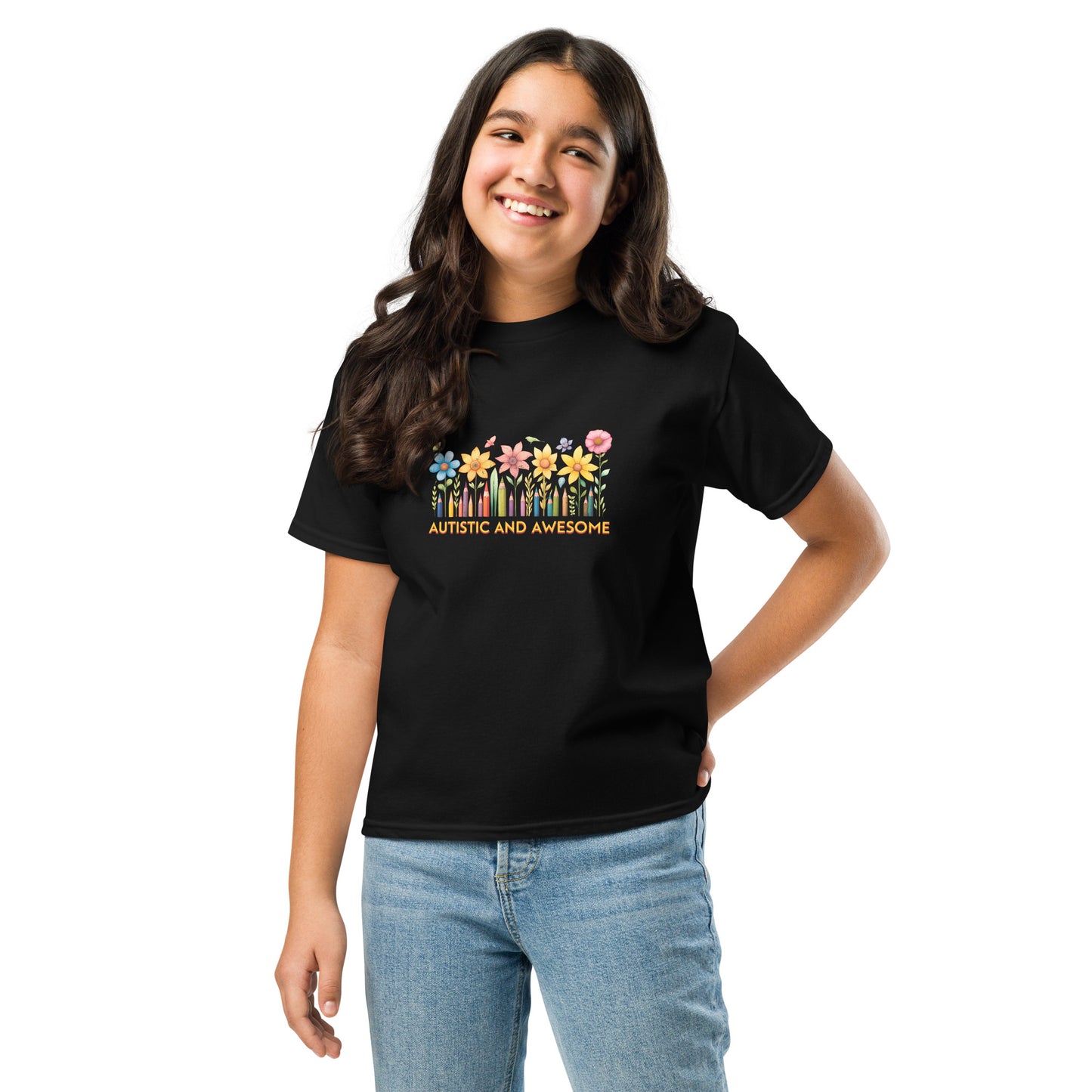 Youth classic tee - Autistic & Awesome