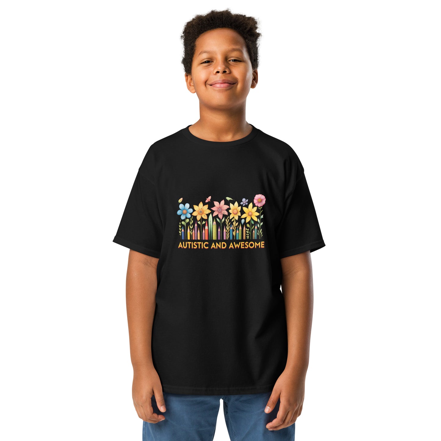 Youth classic tee - Autistic & Awesome