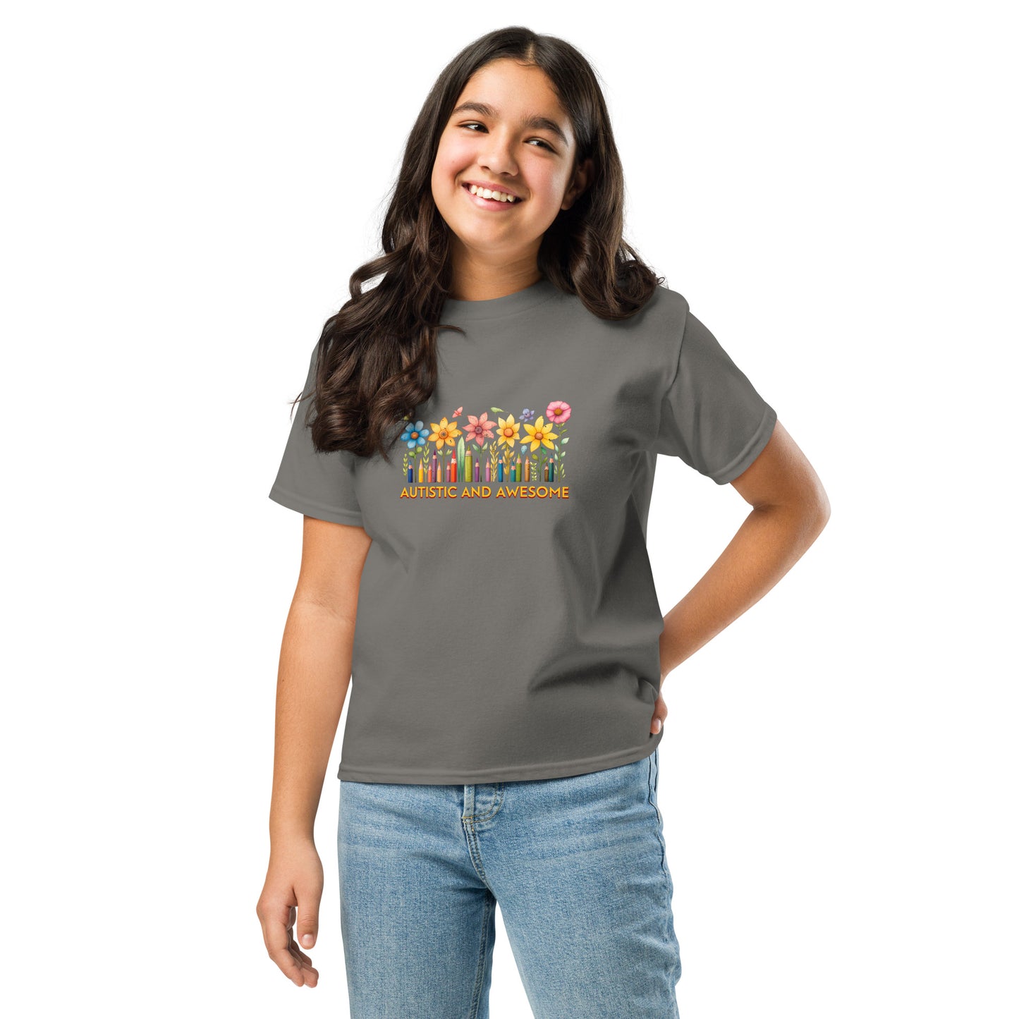 Youth classic tee - Autistic & Awesome