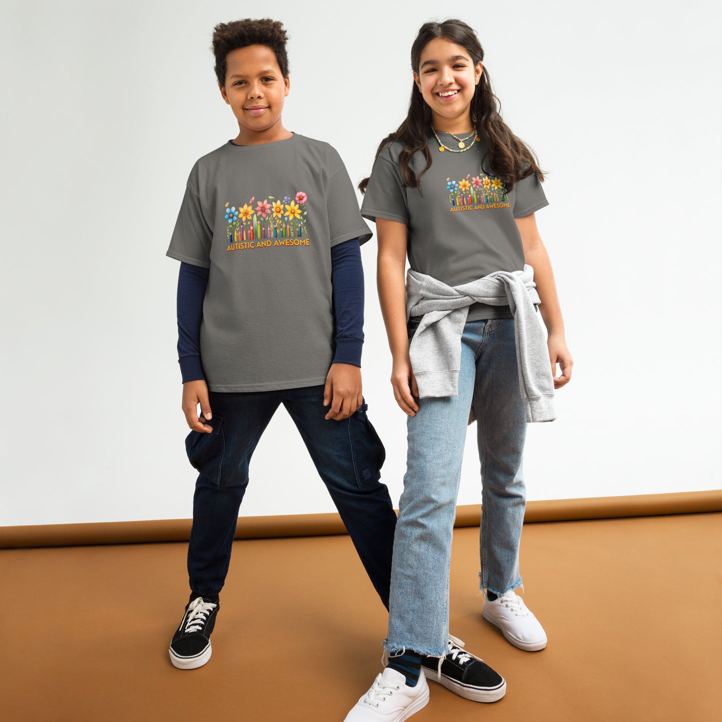 Youth classic tee - Autistic & Awesome
