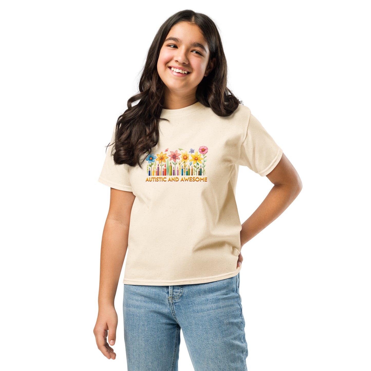 Youth classic tee - Autistic & Awesome