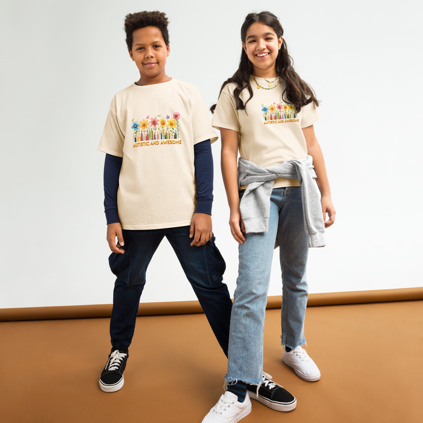 Youth classic tee - Autistic & Awesome