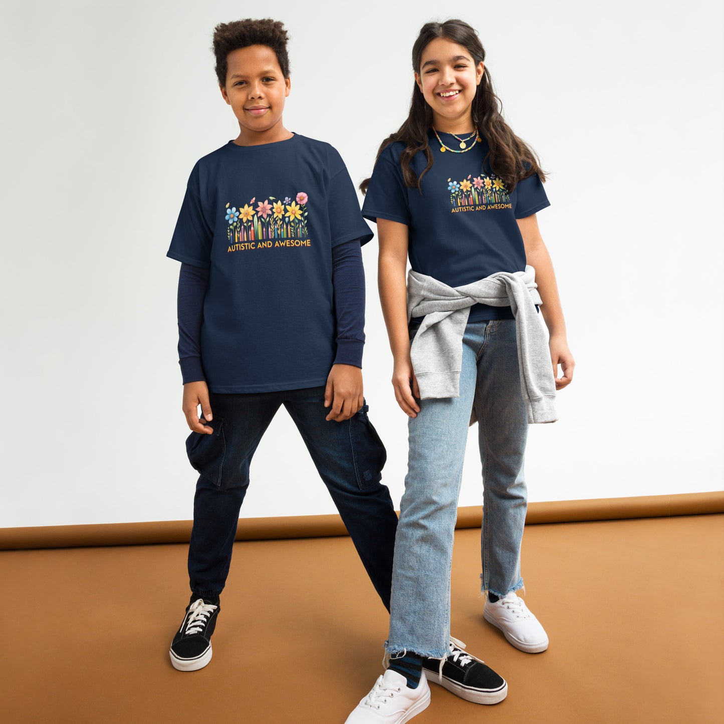 Youth classic tee - Autistic & Awesome