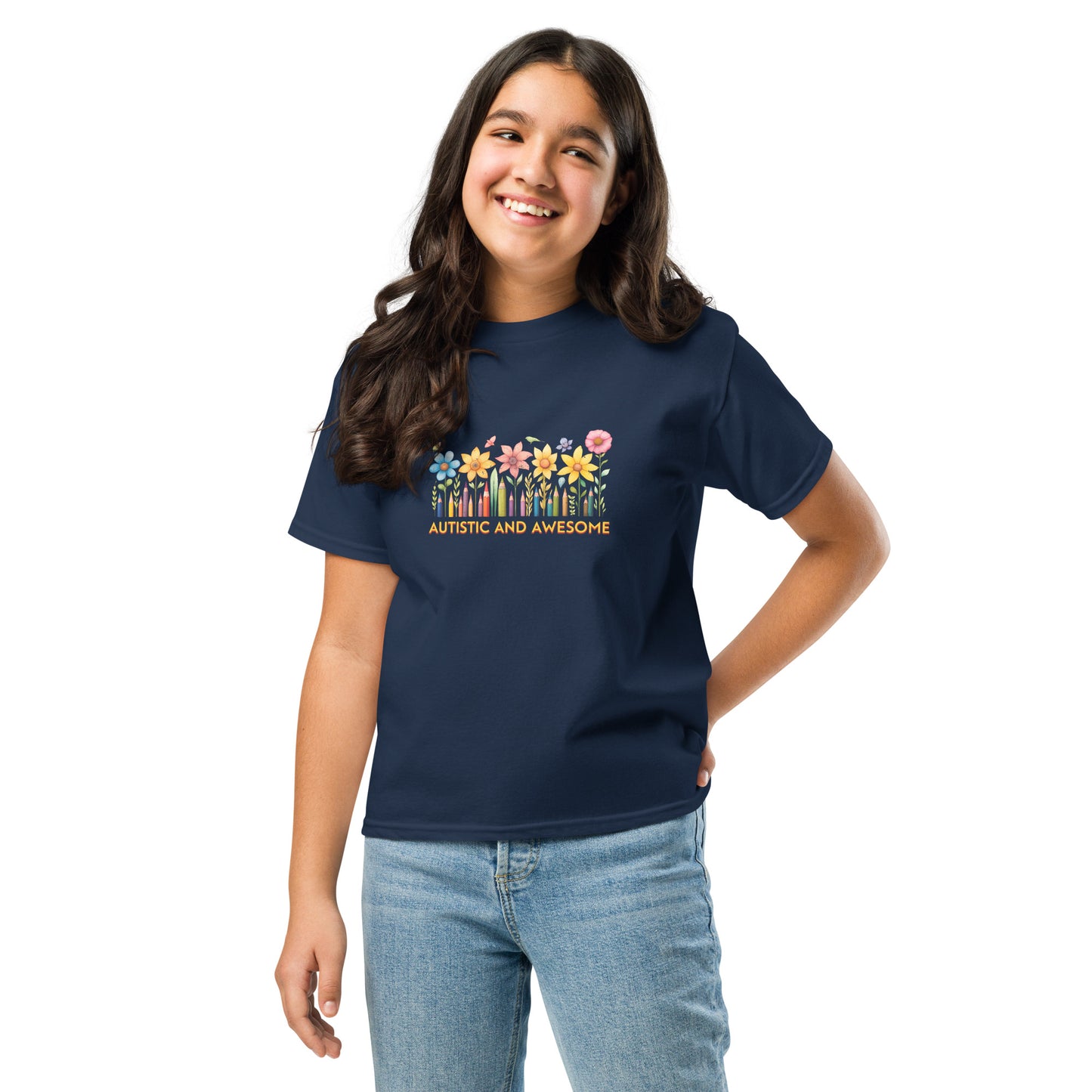 Youth classic tee - Autistic & Awesome