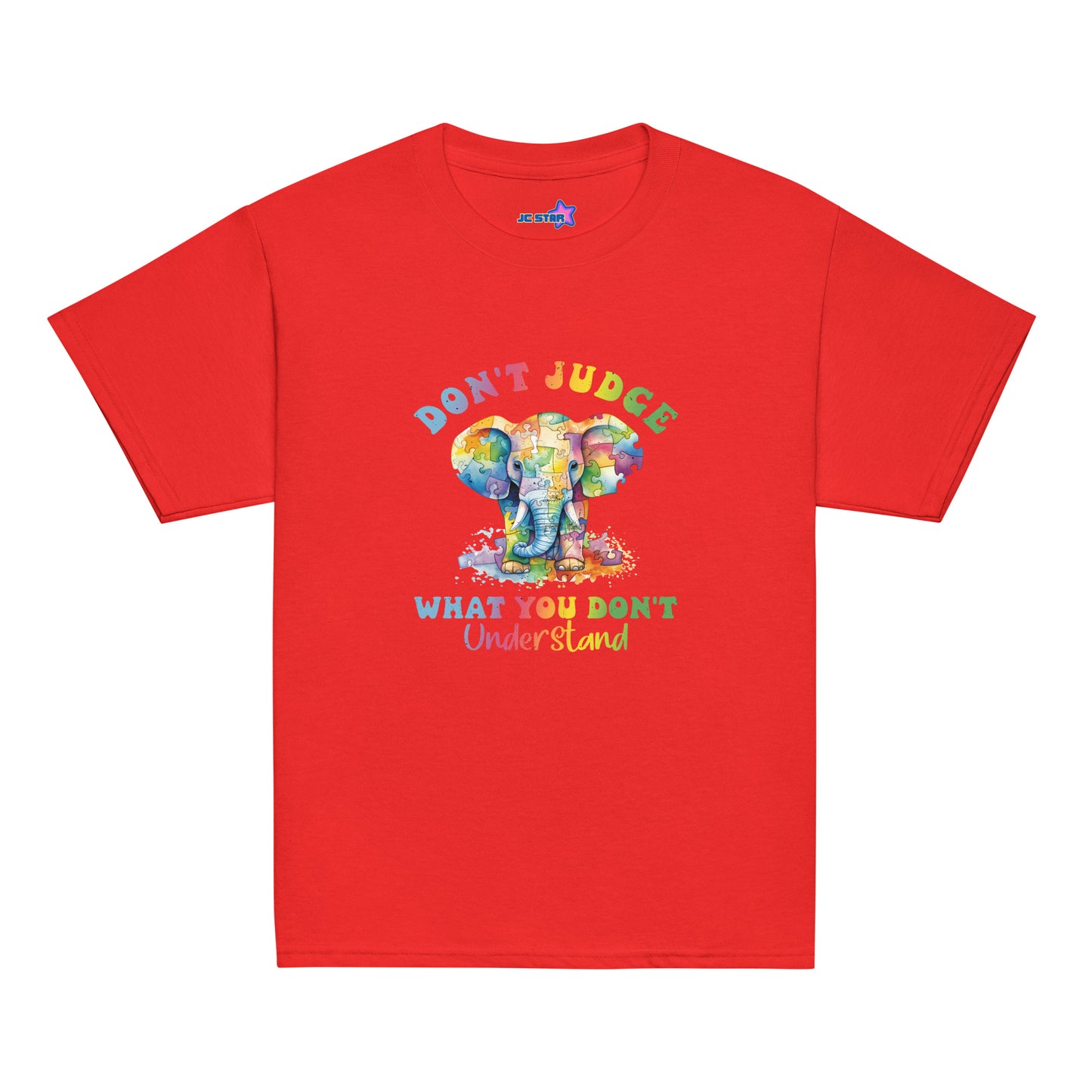Youth classic tee Don't Judge Elephant