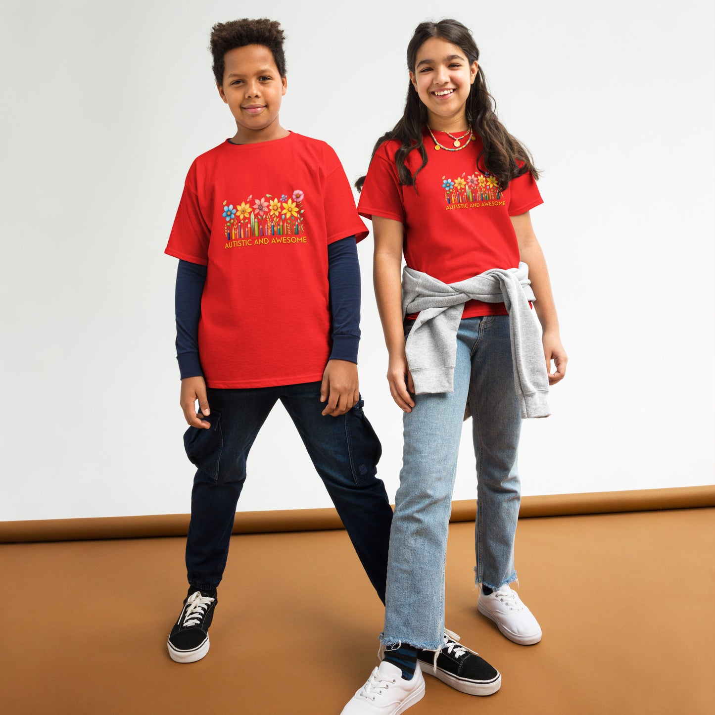 Youth classic tee - Autistic & Awesome