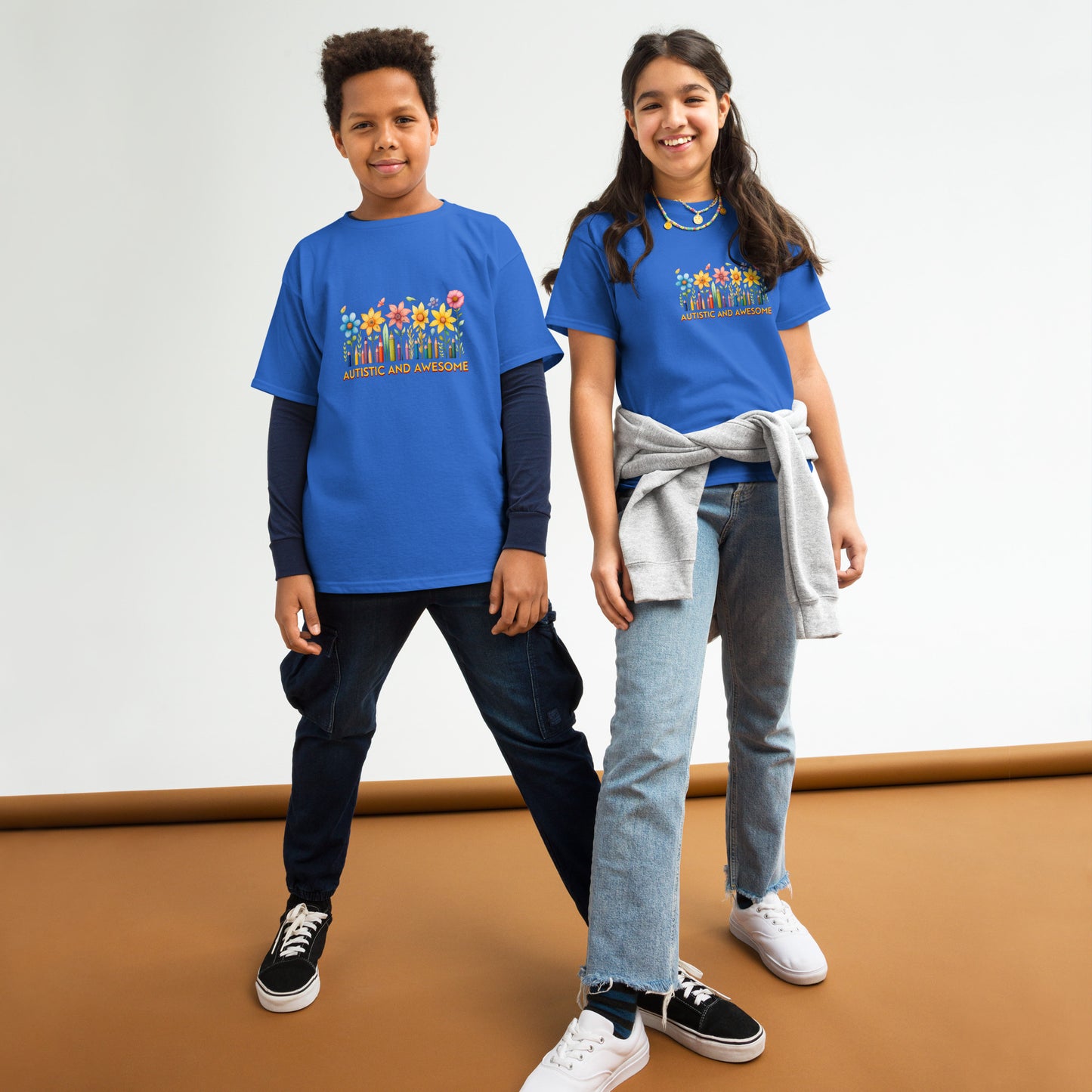 Youth classic tee - Autistic & Awesome