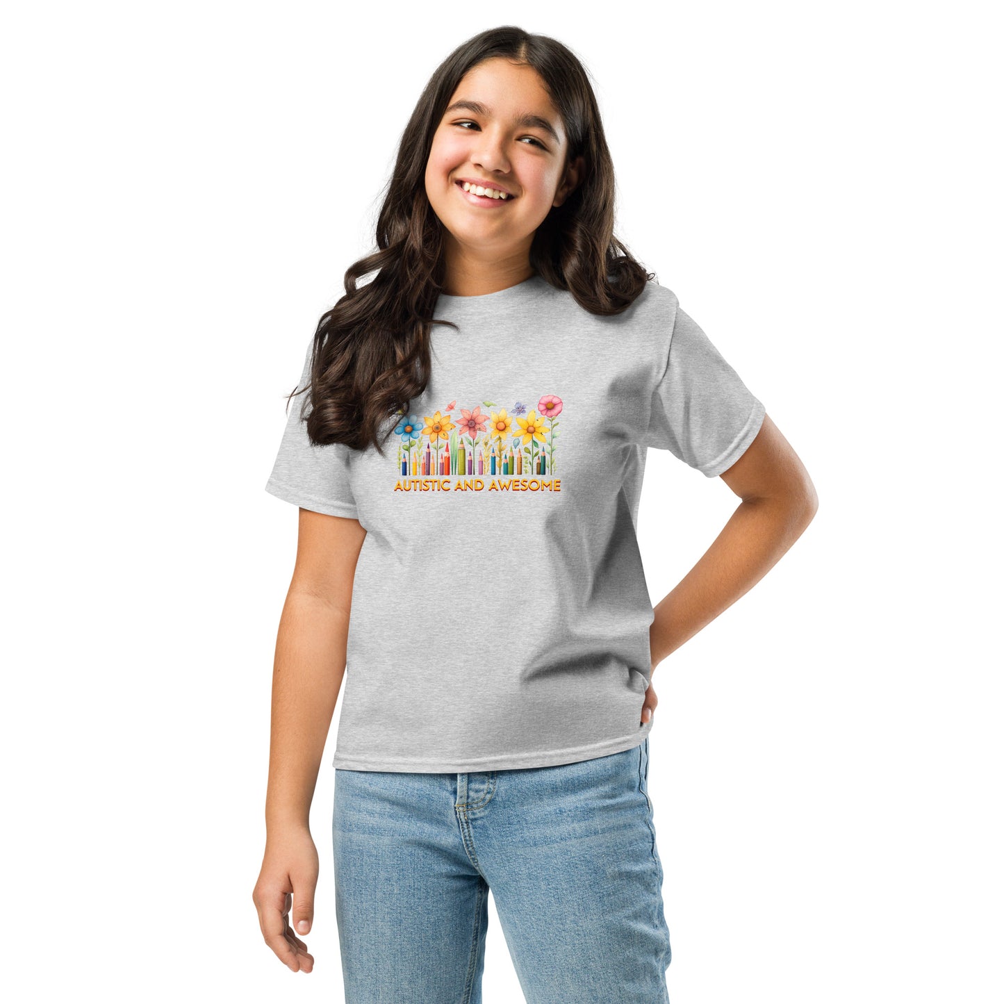 Youth classic tee - Autistic & Awesome