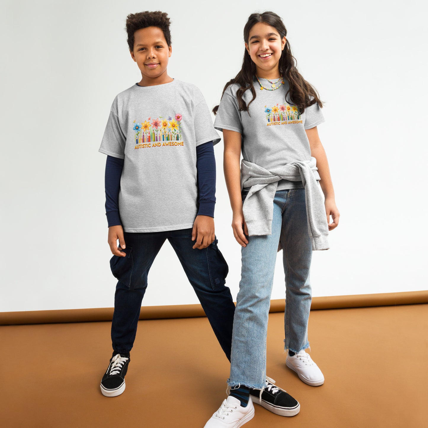 Youth classic tee - Autistic & Awesome